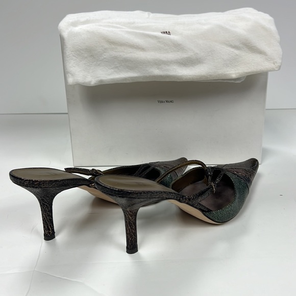 Vera Wang Multicolor pointed toe heels - Picture 5 of 6